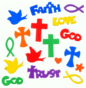 Christian Themed Foamie Stickers