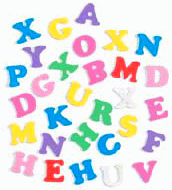 ABC Alphabet Letter Foamies