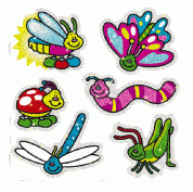 Glitter Bug Stickers