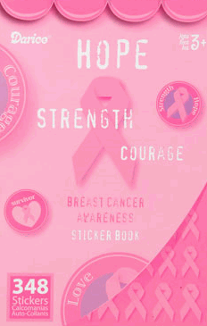 Breast Cancer Awareness Sticker Book