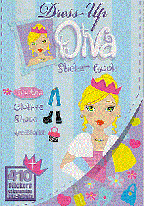 Dress Up Diva Sticker Book