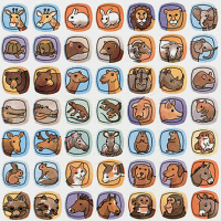Mini Noahs Ark Animals Stickers