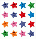 Mini Happy Star Chart Stickers