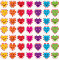 Smiley Rainbow Mini Stickers