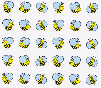 Bumble Bee Mini Stickers