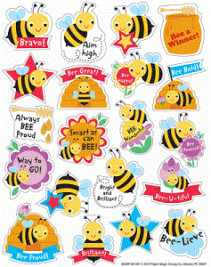 Happy Honey Bee Scented Stickers