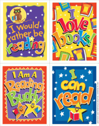 Cool Kid Reading Badge Stickers