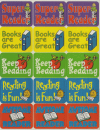 Super Reader Stickers