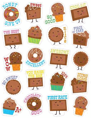Donuts and Baked Goods Scented Stickers