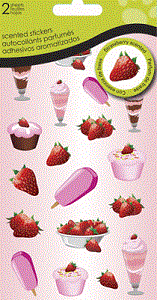 Strawberry Dessert Stickers