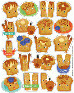 Cinnamon Toast Scented Stickers