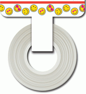 Yellow Smiley Face Sticker Tape
