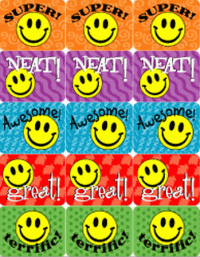 Super Smile Stickers