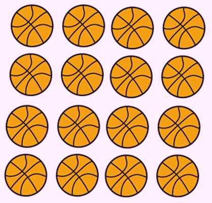 Mini Basketball Sports Stickers