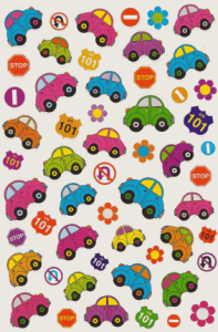 Cute Volkswagen Car Stickers