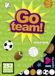 Sports...Go Team Sticker Book