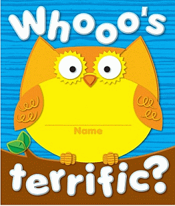 Whose Terrific Owl Stickers