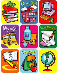 Learning Tools Educational Stickers