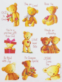 Stickers of Teddy Bears