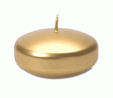 Floating Wedding Candles - Gold