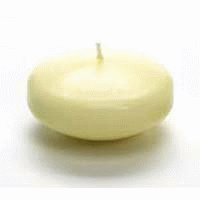 Floating Wedding Candles - Ivory