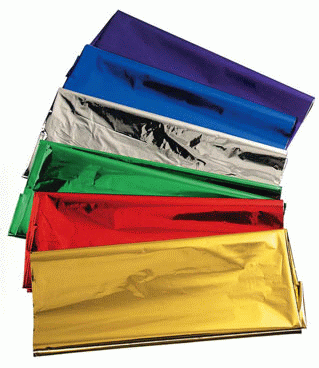 Metallic Foil Tissue Paper - Green