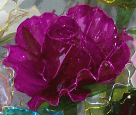 Fuchsia Crystal Rose
