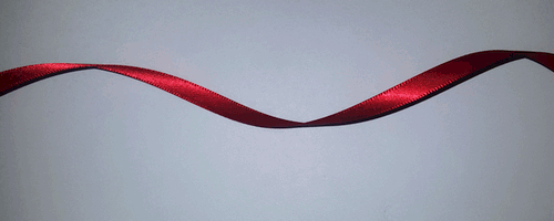 Red Satin Ribbon 1/4 Inch - by the Yard