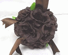 Wedding Kissing Ball - Chocolate Roses