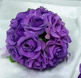 Wedding Kissing Ball - Lavender Roses