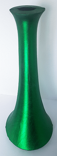 Metallic Green Wedding Centerpiece Spandex Vase Kit