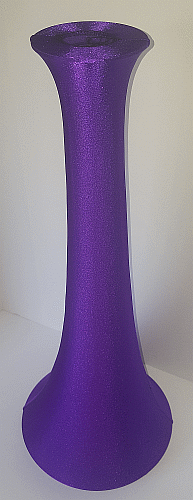 Purple Wedding Centerpiece Spandex Vase Kit