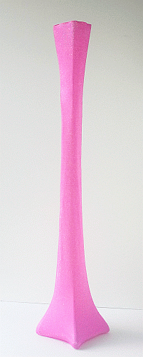Hot Pink Spandex Cover for 24 Inch Eiffel Tower Vase