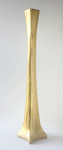 Metallic Gold Spandex Cover for 24 Inch Eiffel Tower Vase