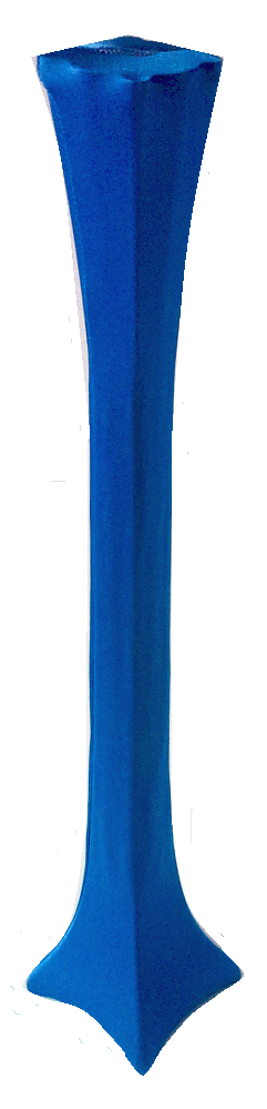 Blue Spandex Vase Cover 24 Inch