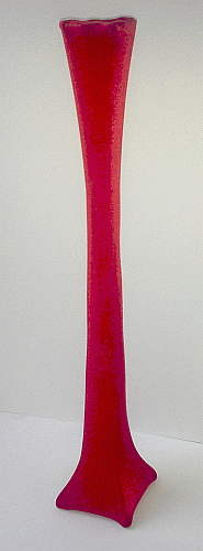 Red Spandex Cover for 24 Inch Eiffel Tower Vase