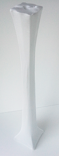 White Spandex Vase Cover - 24 Inch