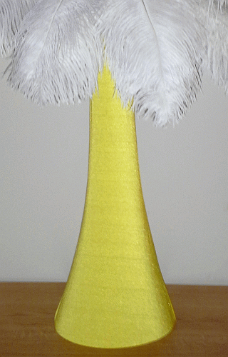 Yellow Wedding Centerpiece Spandex Vase Kit
